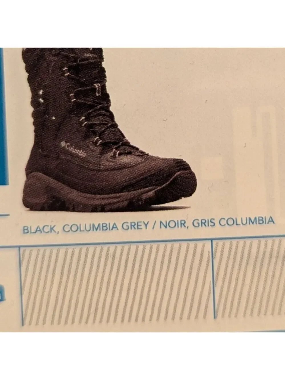 Columbia BUGABOOT III XTM INSULATED MEN'S WINTER BOOTS - size 8 NIB